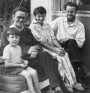 Chris, Harry, Mary and John in Reading