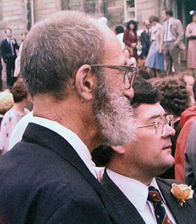 Tom Blyth with Paul Halmos