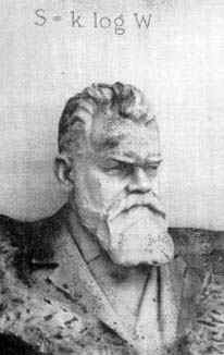 The statue on Boltzmann's tomb