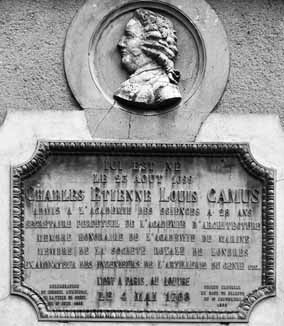 plaque for Charles-Étienne Camus
