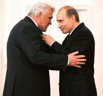 Faddeev with Putin
