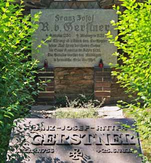 Grave of Frantisek Josef Gerstner