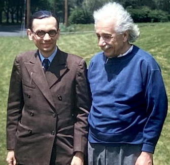 With Einstein in Princeton in 1950