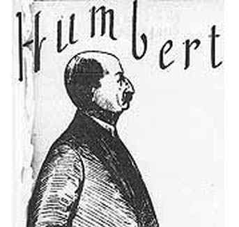 A caricature drawn by one of Humbert's students
