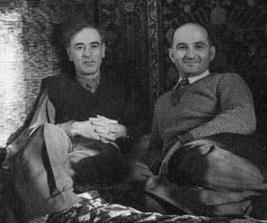 Lev Landau with Lifshitz