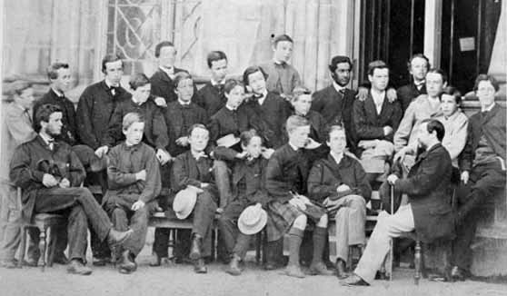 Prizewinners of Lonies' private mathematical class in 1865