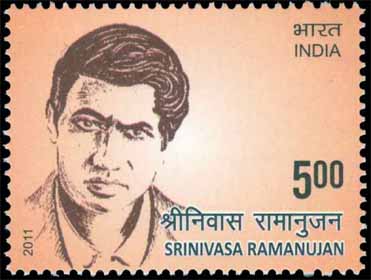 Ramanujan stamp