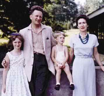 Selberg with his family