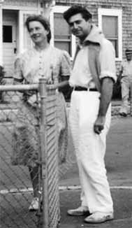 Picture of Dorothy Wrinch with Daniel Mazia