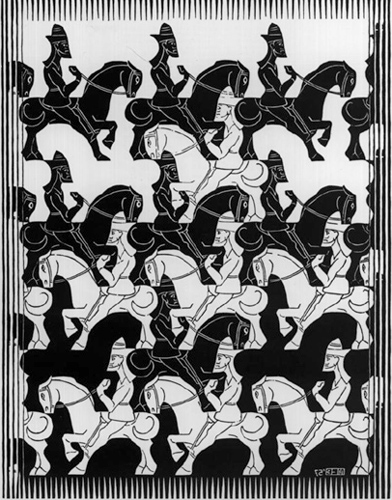 Escher horsemen