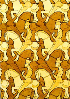 Escher horsemen 2